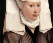 罗吉尔 凡 德 韦登 : Lady Wearing a Gauze Headdress